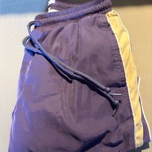 Purple and Yellow Track Pants